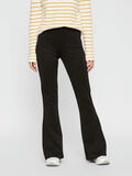 Pieces STRETCHY FLARED TROUSERS, Black, highres - 17106484_Black_003.jpg