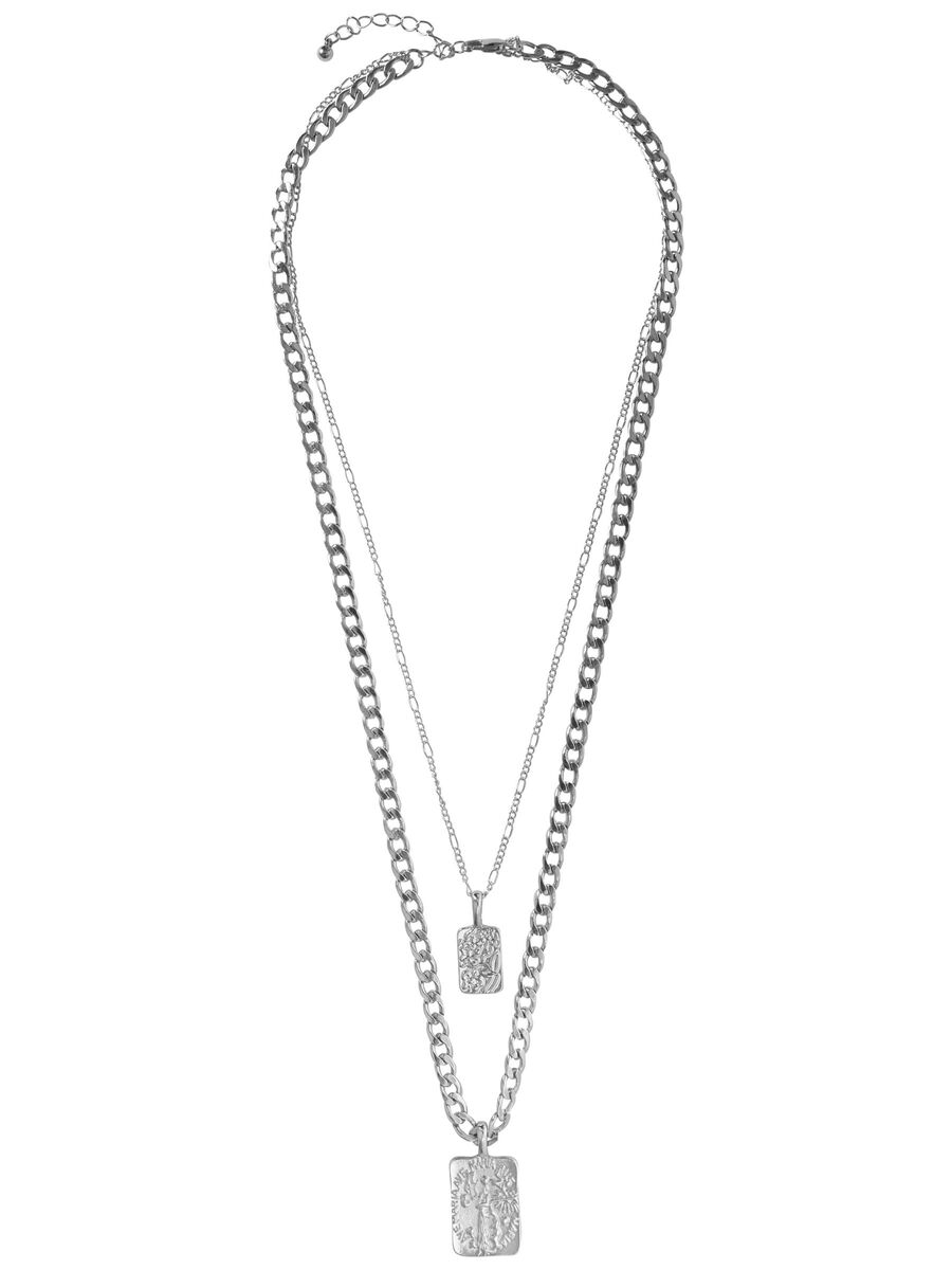 Pieces 2 CHAÎNES LONG COLLIER, Silver Colour, highres - 17096563_SilverColour_001.jpg