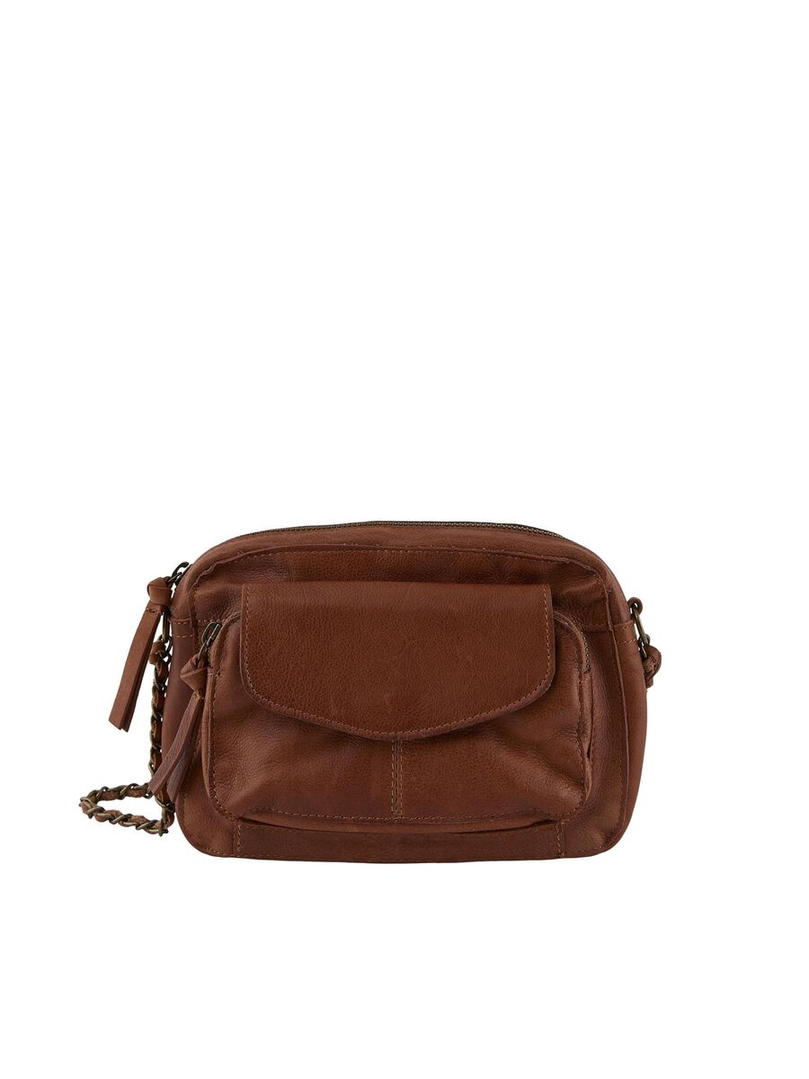 Pieces PCNAINA LEATHER CROSSBODY BAG, Root Beer, highres - 17063358_RootBeer_008.jpg