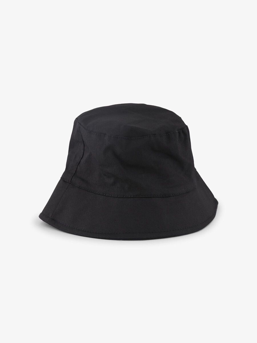 Pieces ENFÄRGAD BUCKET HAT, Black, highres - 17113064_Black_001.jpg