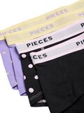 Product image thumbnail - PCLOGO LADY DOT 4-PACK BOXER SHORTS, Black | 3