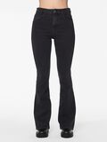 Pieces PCPEGGY HW BOOTCUT JEANS, Black, highres - 17111068_Black_003.jpg