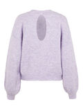 Pieces PCSANY KNITTED PULLOVER, Lavender, highres - 17106383_Lavender_002.jpg