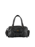 Pieces SMALL LEATHER BAG, Black, highres - 17055351_Black_001.jpg