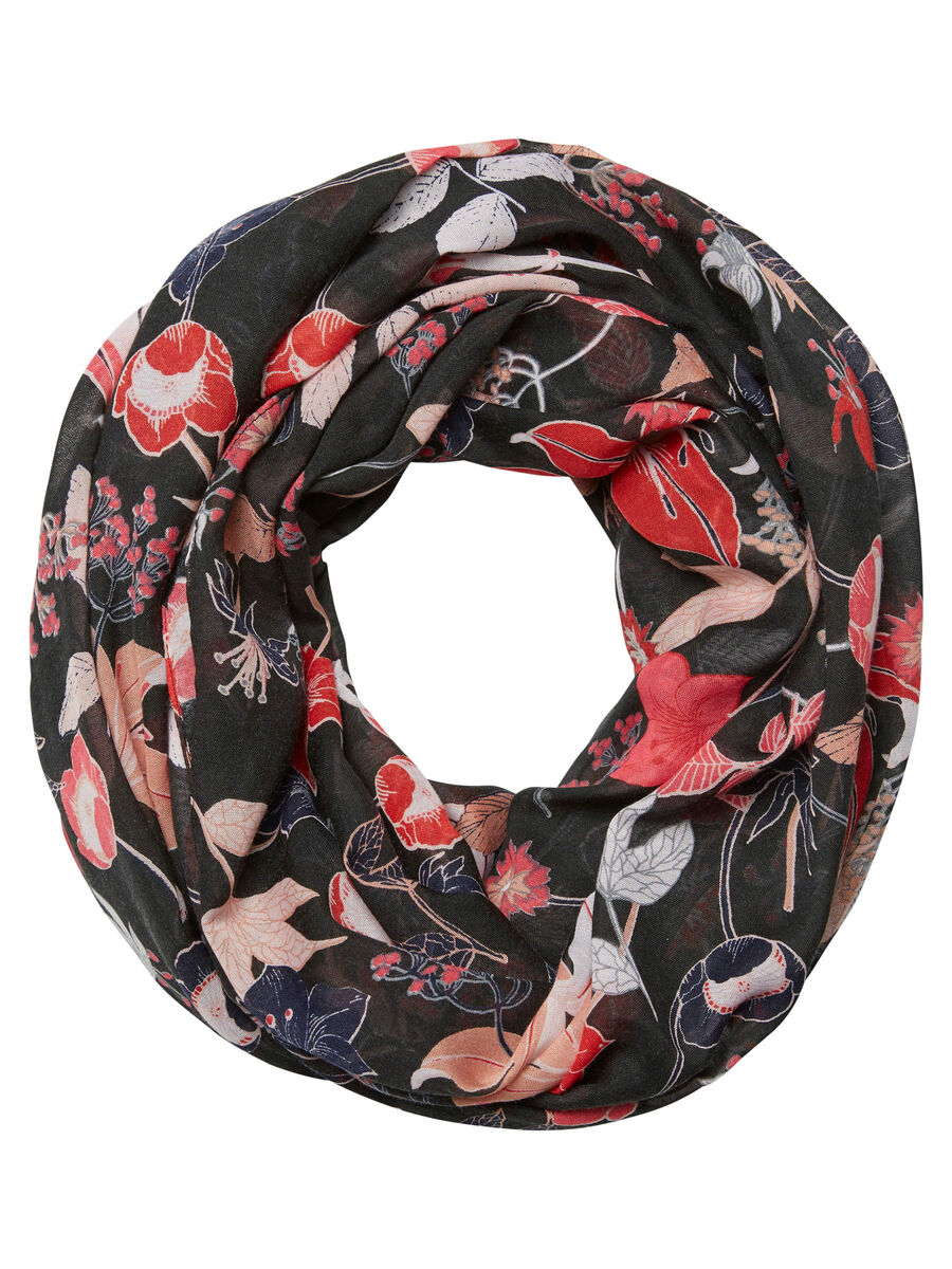 Pieces PCTASMINA TUBE SCARF, Black, highres - 17094012_Black_001.jpg