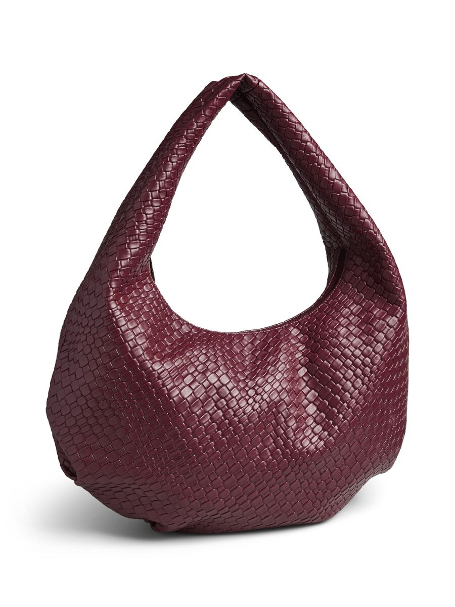Pieces PCSANNA BRAIDED SHOPPER, Tawny Port, highres - 17157920_TawnyPort_002.jpg