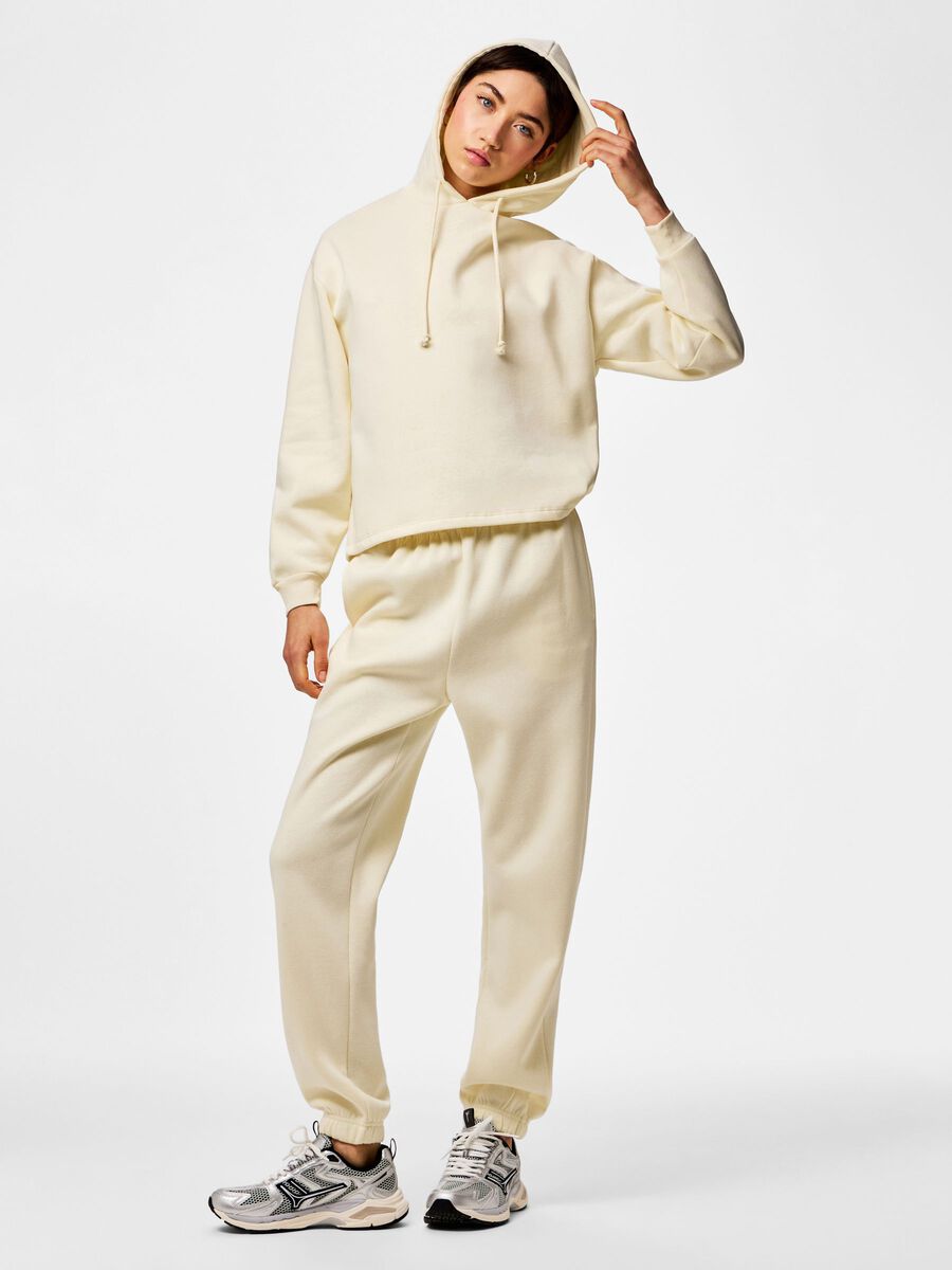 Carousel image - PCCHILLI HOODIE, White Pepper | 5