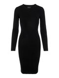 Pieces PCPENNY KNITTED DRESS, Black, highres - 17111678_Black_001.jpg