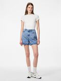 Pieces PCSKY HW EMBROIDERY DENIM SHORTS, Light Blue Denim, highres - 17148991_LightBlueDenim_1101121_005.jpg