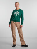 Pieces PCMERRY SWEATSHIRT, Evergreen, highres - 17130047_Evergreen_976934_005.jpg