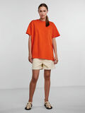 Pieces PCRINA T-SHIRT, Tangerine Tango, highres - 17124532_TangerineTango_005.jpg