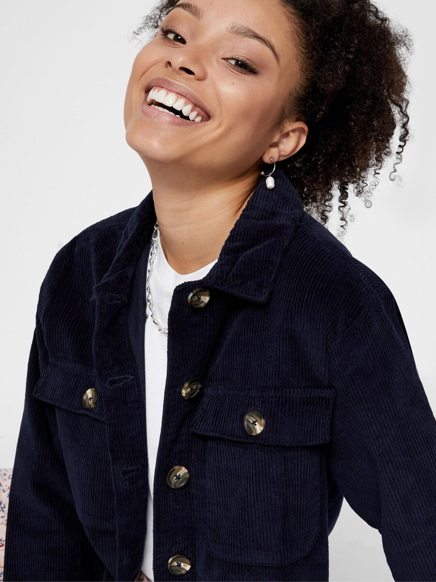 Carousel image - OVERSIZED CORDUROY JAS, Night Sky | 4