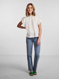 Pieces PCLOGAN CAP SLEEVE TOP, Cloud Dancer, highres - 17139701_CloudDancer_005.jpg