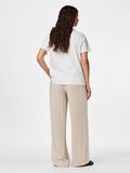 Product image thumbnail - PCVINSTY HW WIDE-LEG TROUSERS, Silver Lining | 2
