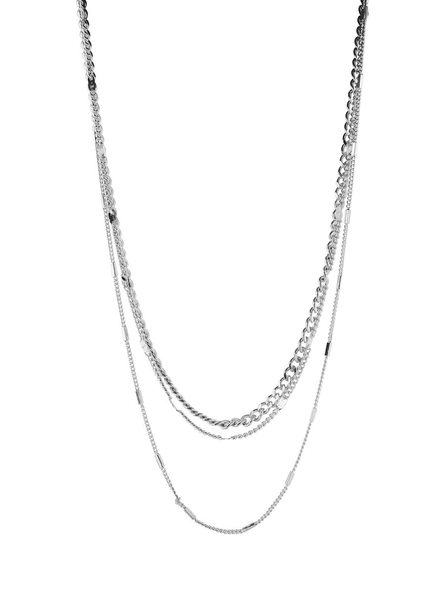 Pieces MEHRREIHIG HALSKETTE, Silver Colour, highres - 17116834_SilverColour_008.jpg
