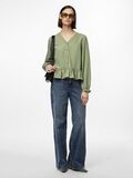 Pieces PCSIENNA LONG SLEEVED TOP, Hedge Green, highres - 17149321_HedgeGreen_007.jpg