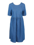 Pieces PCLIVA DENIM DRESS, Medium Blue Denim, highres - 17112588_MediumBlueDenim_001.jpg