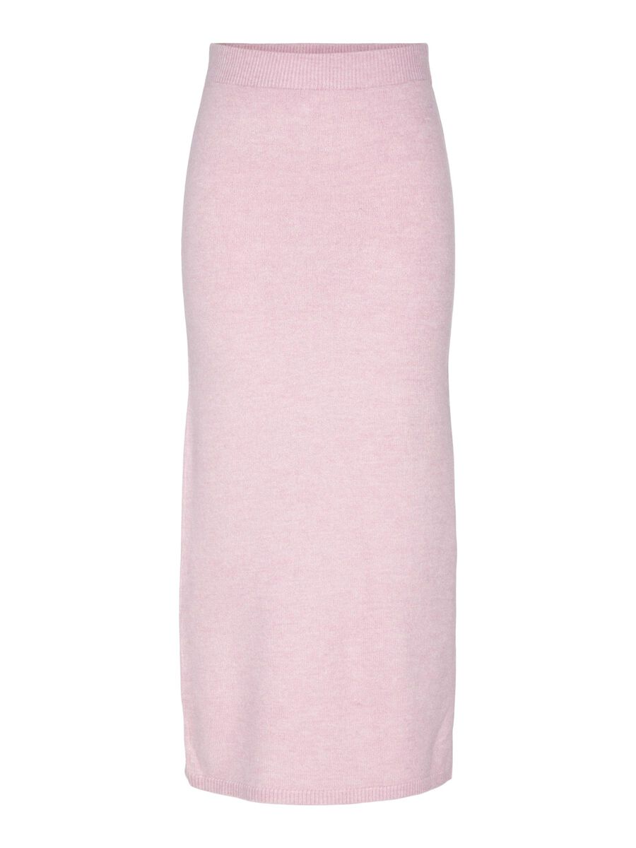Pieces PCMIKELA MW SPLIT MIDDELLANGE ROK, Dawn Pink, highres - 17155077_DawnPink_001.jpg