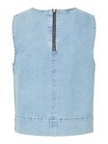 Pieces PCNOEL RHINESTEN DENIM TOP, Light Blue Denim, highres - 17160031_LightBlueDenim_1245782_002.jpg