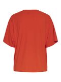 Pieces PCKYLIE T-SHIRT, Tangerine Tango, highres - 17132567_TangerineTango_002.jpg