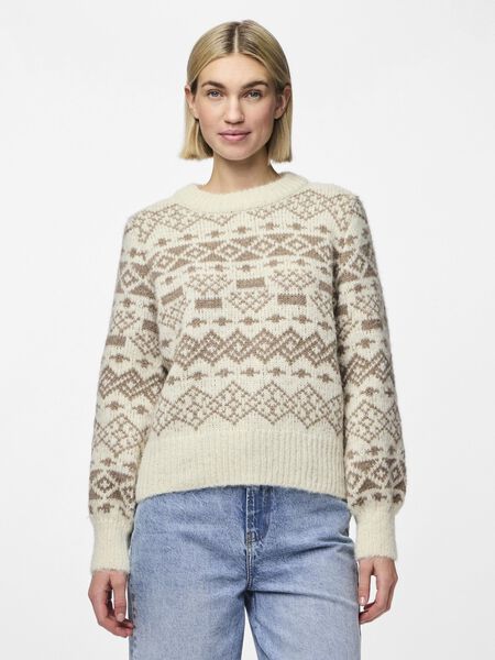Pieces PCJIANNA KNITTED JUMPER, Birch, highres - 17142261_Birch_1075568_003.jpg