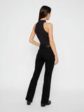 Pieces MID WAIST FLARED JEANS, Black, highres - 17105079_Black_004.jpg