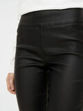 Pieces COATED ZIPPER LEGGINGS, Black, highres - 17108253_Black_006.jpg