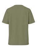 Product image thumbnail - PCRIA BOMULD T-SHIRT, Deep Lichen Green | 6