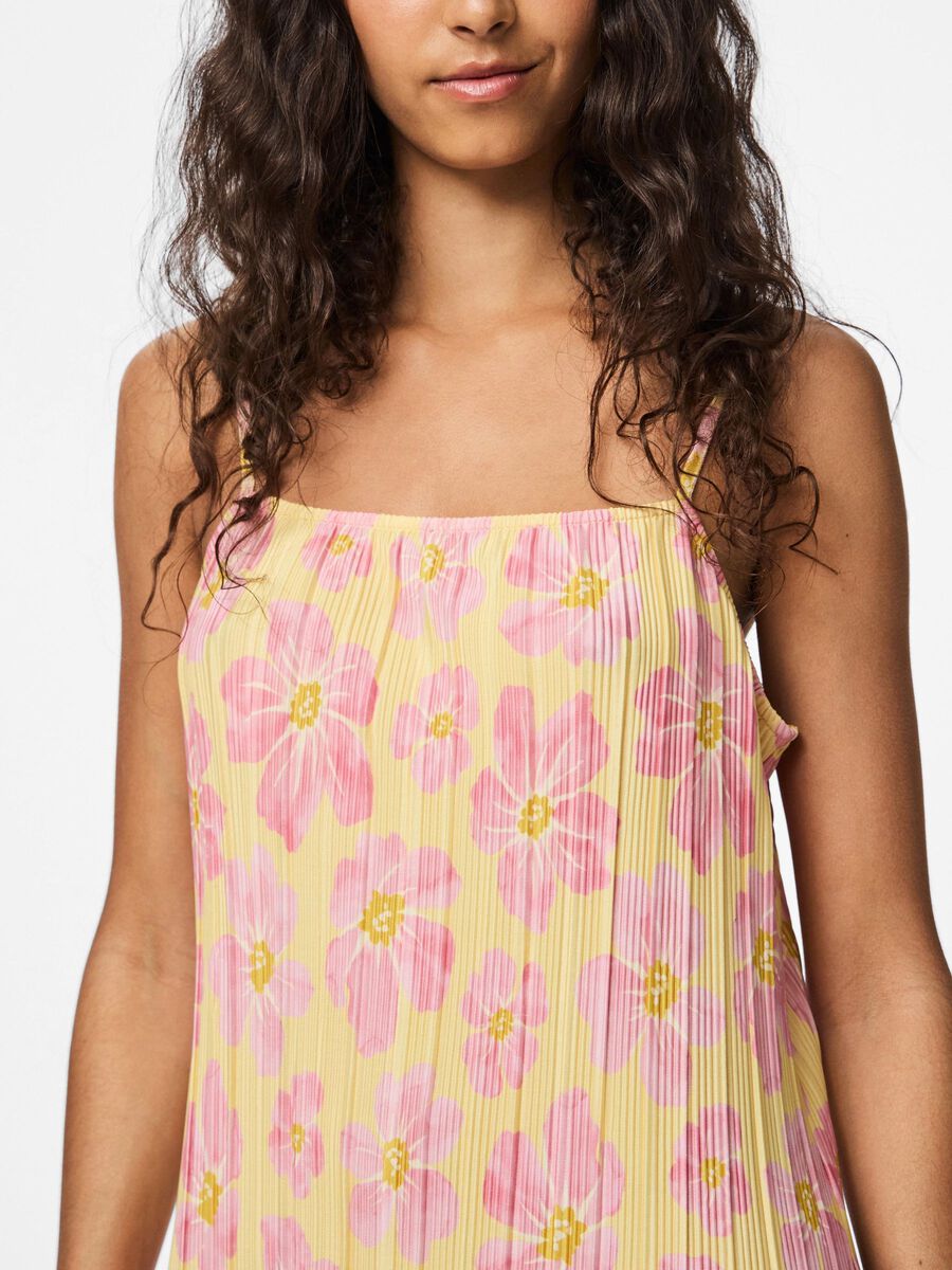 Carousel image - PCAMBER ROBE LONGUE, Mellow Yellow | 4