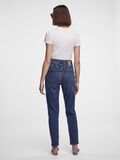 Pieces PCKESIA HW MOM JEANS, Dark Blue Denim, highres - 17102087_DarkBlueDenim_004.jpg