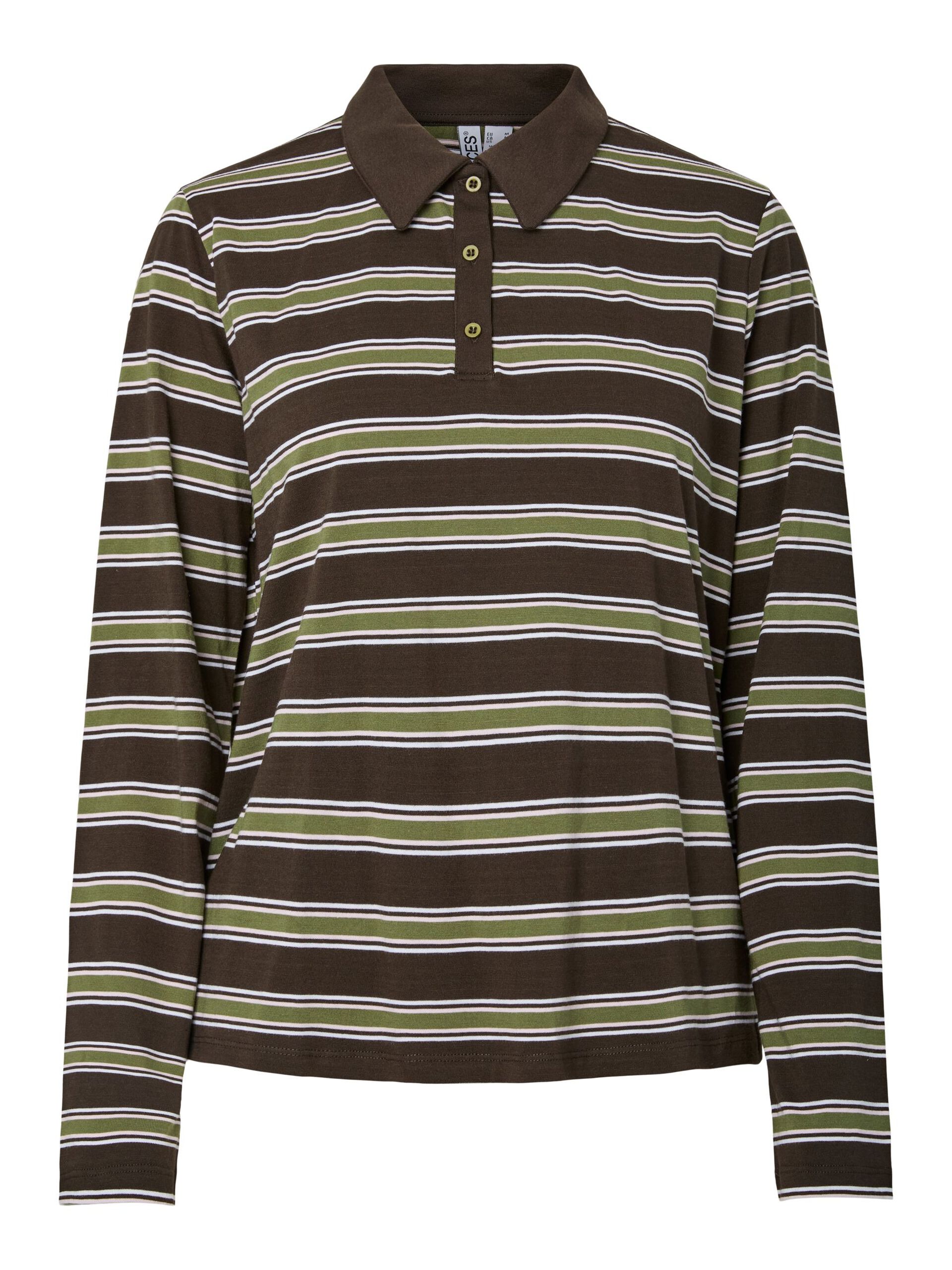 Carousel image - PCFRANKIE POLO SHIRT, Sphagnum | 5