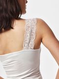 Product image thumbnail - PCBARBERA LACE SLEEVELESS TOP, Bright White | 4
