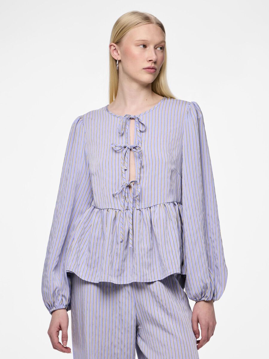 Pieces PCFUBBI LONG SLEEVED TOP, Blue Bell, highres - 17152517_BlueBell_1137855_003.jpg