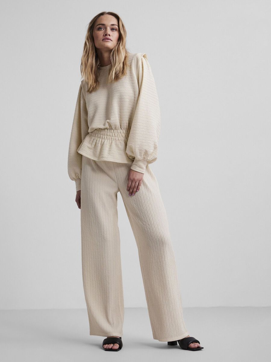 Carousel image - LOOSE FIT BROEK, Birch | 3