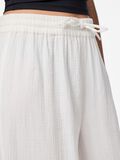 Pieces PCSASTINA HW MUSSELIN WIDE-LEG TROUSERS, Cloud Dancer, highres - 17156473_CloudDancer_006.jpg