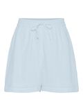 Pieces PCSASTINA HW MUSSELIN SHORTS, Cashmere Blue, highres - 17156470_CashmereBlue_001.jpg