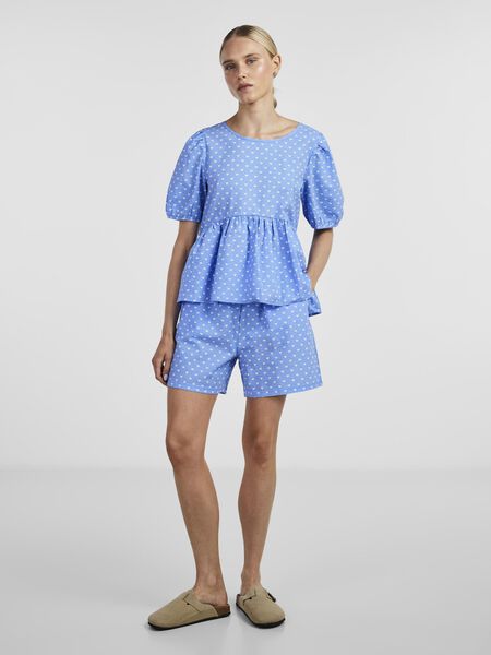 Pieces PCHEART SHORTS, Cornflower Blue, highres - 17148523_CornflowerBlue_1096459_005.jpg
