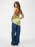 Product image thumbnail - PCFESTA HALTERNECK SATIN TOP, French Vanilla | 2