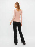 Pieces RIB FLARED BROEK, Black, highres - 17106826_Black_004.jpg