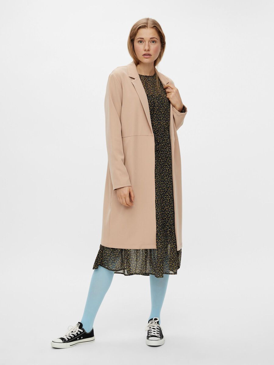 Pieces LONG BLAZER, Warm Taupe, highres - 17113296_WarmTaupe_003.jpg