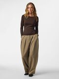 Product image thumbnail 3 PCMELLY BOATNECK TOP, Hot Fudge