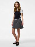 Product image thumbnail - PCFLORA MW WIKKEL DENIM MINIROK, Grey Denim | 3
