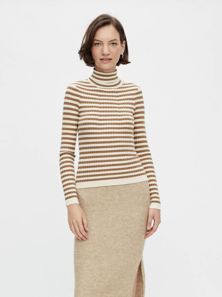 Pieces PCCRISTA PULLOVER, Otter, highres - 17115049_Otter_870193_003.jpg