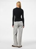Product image thumbnail - PCMIRA KNITTED POLO SHIRT, Black | 2