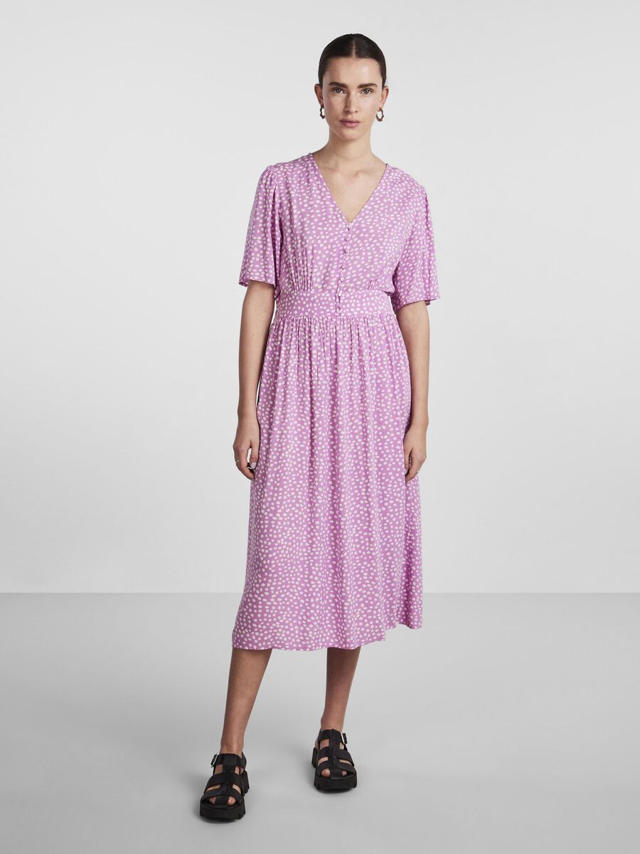 & Short | Long | sleeved PIECES® dresses Midi UK