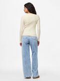 Product image thumbnail - PCCRISTA STRIKTRØJE, Birch | 2
