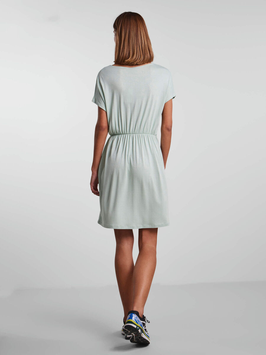 Pieces PCPETRINE MINI DRESS, Silt Green, highres - 17111791_SiltGreen_004.jpg