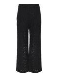 Pieces PANTALONES DE PERNERA RECTA, Black, highres - 17152962_Black_002.jpg