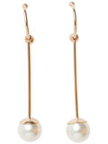 Pieces LONG DETAILED EARRINGS, Gold Colour, highres - 17092130_GoldColour_001.jpg