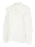 Mama.licious PCMEVANGLA LS SHIRT BC CHEMISE, Bright White, highres - 20015036_BrightWhite_001.jpg